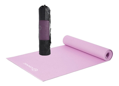 Imagen 1 de 7 de Yoga Mat Colchoneta Pilates Fitness Gym 6mm Pvc + Bolso