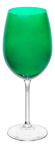 Conjunto 6 Taças para Vinho De Cristal Banquet Esmeralda 580ml - Wolff