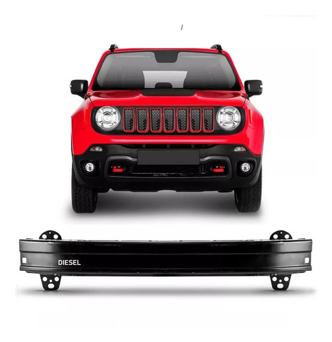 Alma Parachoque Dianteiro Jeep Renegade Diesel 2015 A 2019