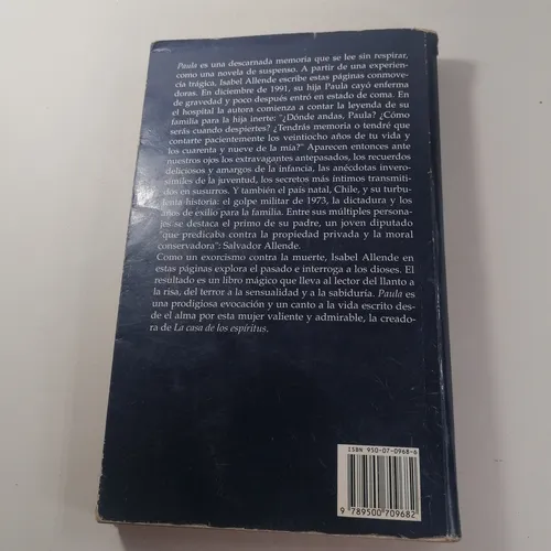 Paula - Isabel Allende (Usado)
