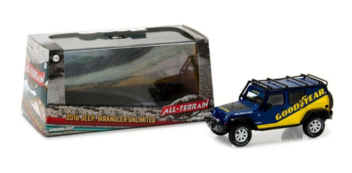 Jeep Wrangler Rubicon 2016 Goodyear Greenlight Escala 1/43 Color Azul