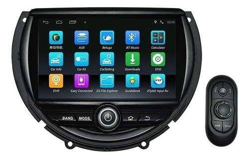 Mini Cooper 2014-2019 Estereo Android Dvd Gps Touch Mirror
