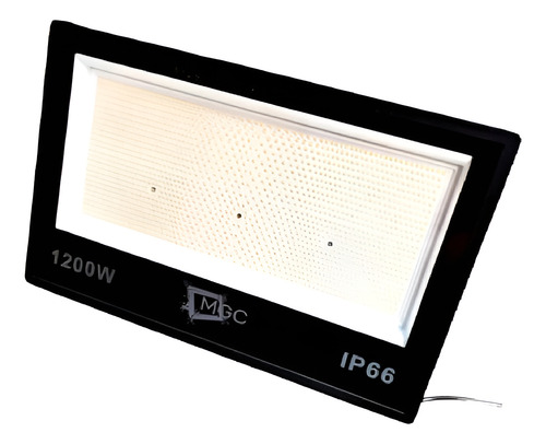 Kit 10 Refletor Holofote 1200w Led Bivolt Prova D Água Ip66