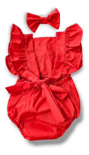 Disfraz Para Bebé Caperucita Roja Para Bebé + Capa Rojo 6-12 Meses - M