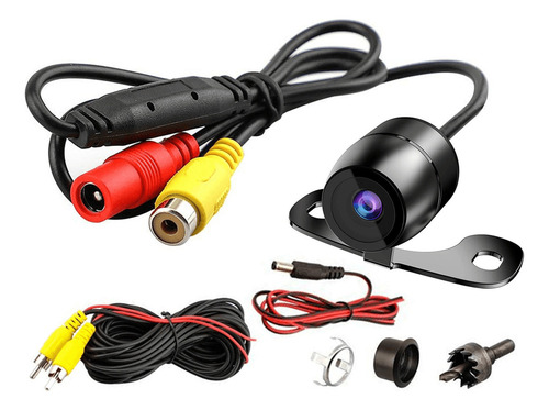 Camara Marcha Atras Con Vision Nocturna 18mm Audio Car