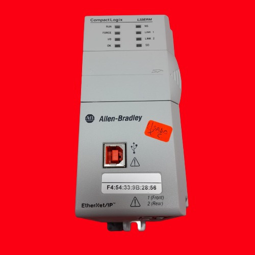 Allen Bradley 1769-l33erm Procesador Plc 1 Usb 2 Ethernet/ip (Usado)