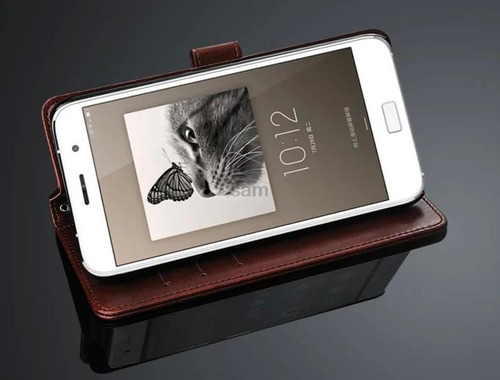 Estuche Tipo Agenda Para Lenovo Zuk Z1 Color Negro