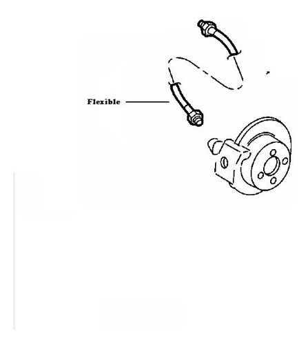 Kit Flexible De Freno Vw Gacel