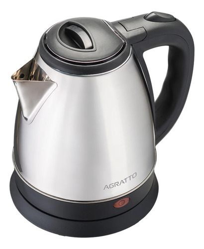 Chaleira elétrica Agratto CE inox 127V 1.8L