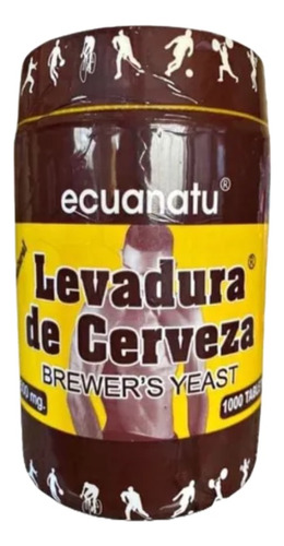 Levadura De Cerveza Ecuanatu Polvo 1 Kilo