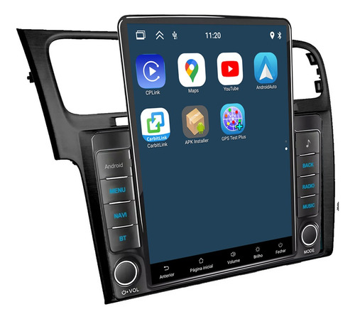 Central Multimidia Tesla Golf Mk7 Android 2gb 32gb Carplay