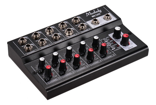 Muslady Mix5210 - Consola De Mezcla De 10 Canales (audio Dig