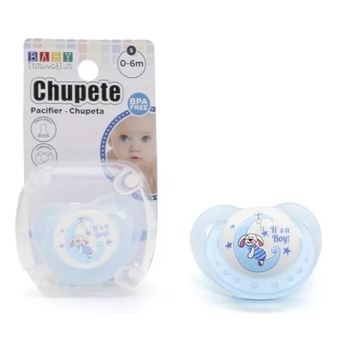 Chupete Fisiológico Con Tetina Curvada - Baby Innovation