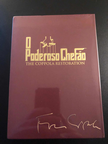 Imagem 1 de 2 de Dvd - O Poderoso Chefão - The Coppola Restoration - Lacrado