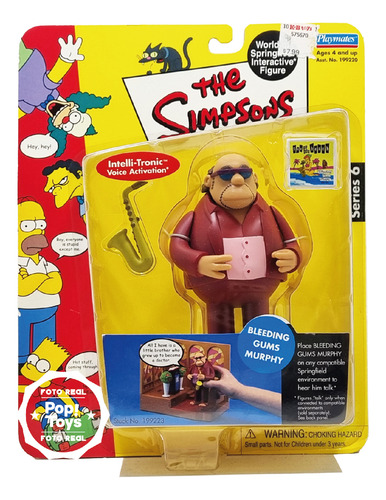 Playmates - The Simpsons- Bleeding Gums Murphy