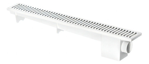 Ralo Linear Modulável Branco 50x7cm 4025 Herc