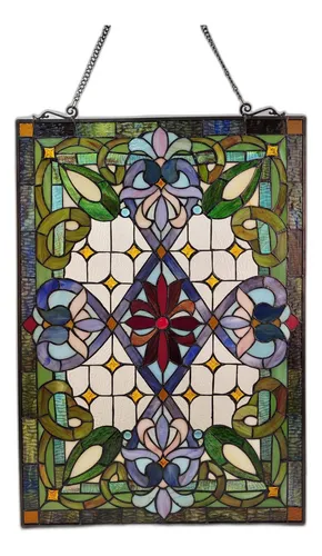 Fine Art Lighting Jp92n Panel De Ventana De Vitrales, 20 X