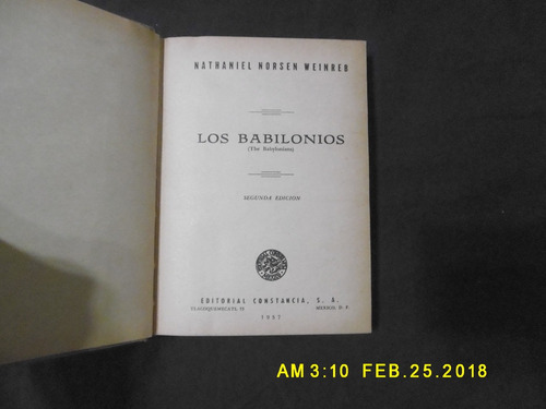 Los Babilonios (Usado)