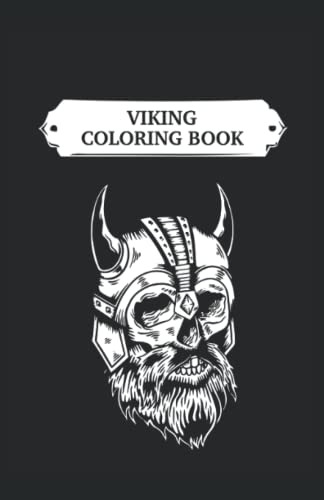 Viking Coloring Book: Libro Para Colorear Wiking 33 Paginas