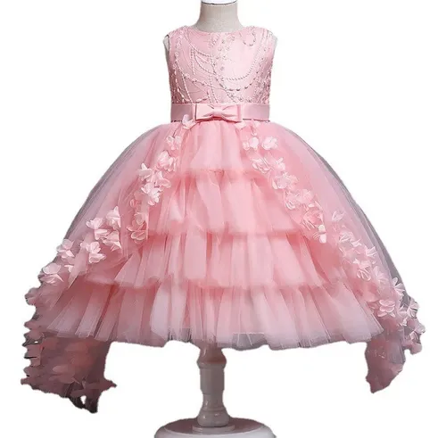 comprar Vestido Fiesta Bebés Niñas Bodas Primer Año Fotos Beedité