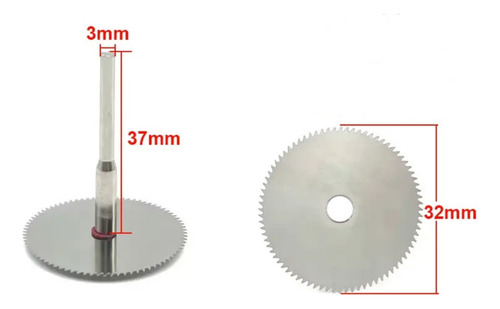 Discos De Corte Madera Para Dremel (6pz)