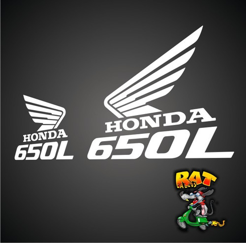Calcos Honda 650l / Tanque / Kit X 2