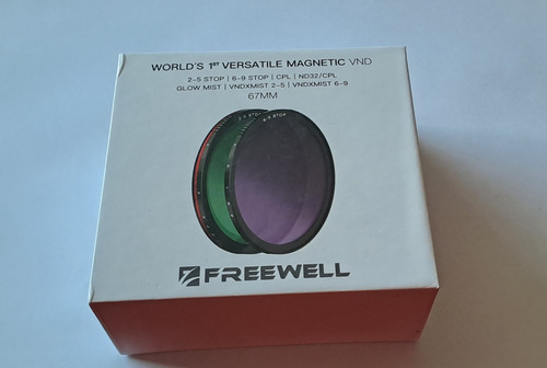 Filtros Magnéticos Freewell Vnd Para Cámara Magvnd Dslr-67mm