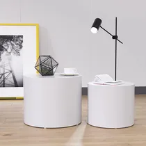 Comprar Mesa De Centro Nido Redonda De Madera Para Sala Y Oficina