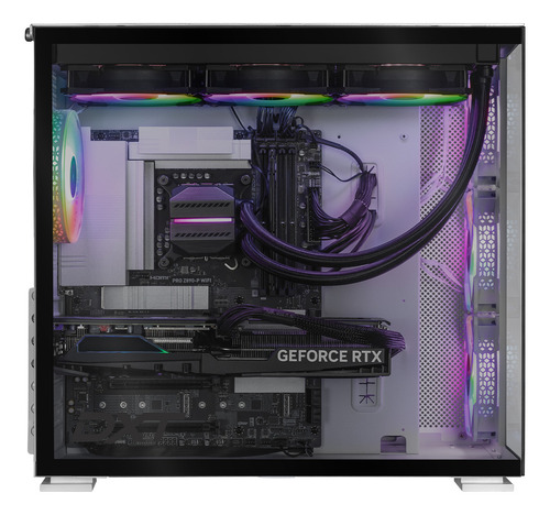 Pc Gamer Dxt Gaming Geforce Rtx 4070 Ti Super Intel Core Ultra 5 245k 32gb Ddr5 Ssd 1tb Sistema Liquido Wifi Titan T5 Silver