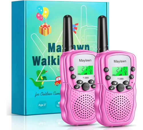 Walkie Talkies Para Niños Menores De 14 Años, Niña Y Niño...