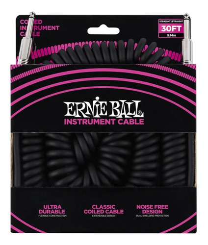 Cabo P10xp10 P/ Inst. Musical 9,14 Mts P06044 Ernie Ball