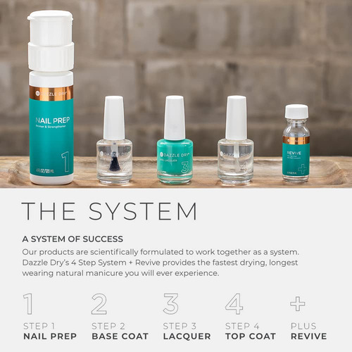 Juego Esmalte Dazzle Dry 4 Unidades