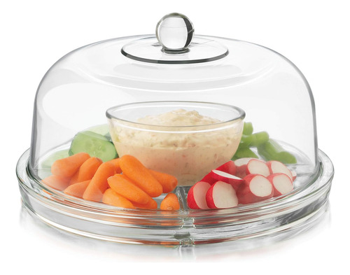 Soporte Para Tartas 6 En 1 Libbey Selene, Ponchera, Espacio