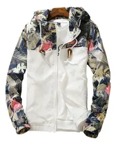 Comprar 05.05 Chaquetas Con Capucha For Mujer, Flores Informales, Abrigos