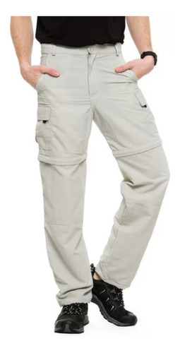 Pantalon Montagne Sherpa Base Desmontable Dry Sec Excelente