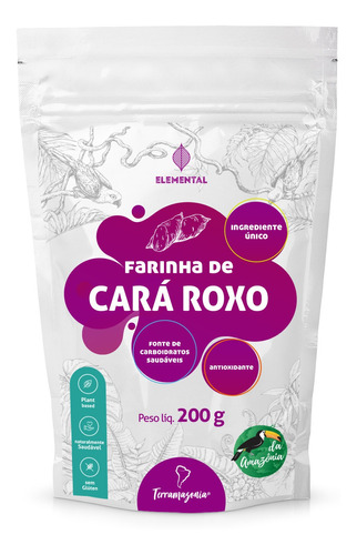 Farinha De Cara Roxo Terramazonia 200g 