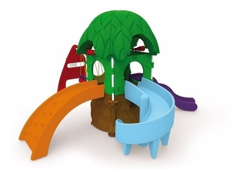 Playground Infantil Casa Na Árvore Brinquedo Festas Xalingo