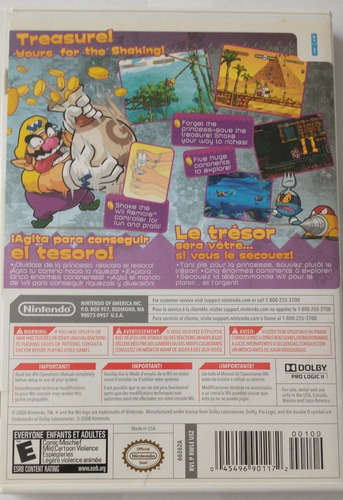 Wario Land - Shake It - Wii (Usado)