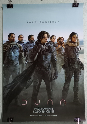 Poster Original De Cine Duna Todo Comienza Parte 1