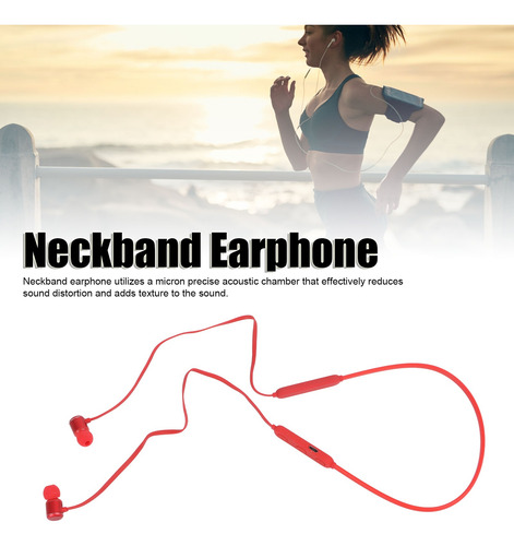 Auriculares Bluetooth Inalámbricos Con Cuello En El Oído