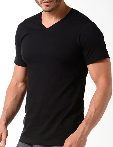 Camiseta Básica Negra  La Esencia del Estilo. ¡Atrévete a Brillar con Gef!