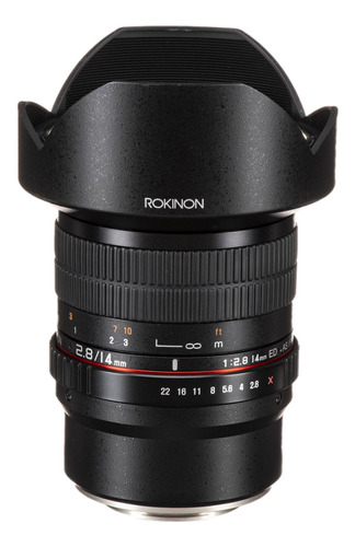 Rokinon 14mm F/2.8 Ed As If Umc Lente Para Fujifilm X Mount