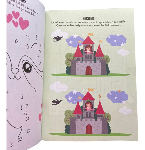 Pack Mi Primer Libro Para Colorear Kawaii + Libro De Juegos