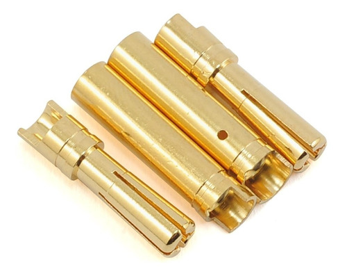  Rc 4.0mm  Super Bullet  Solid Gold Connectors Male/2 Female