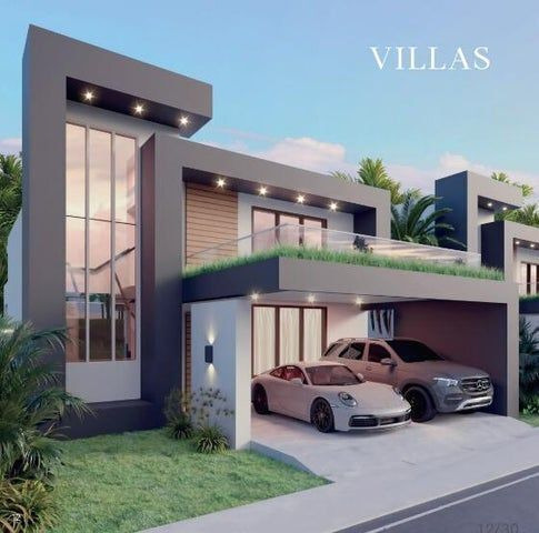 Villas En Venta En Punta Cana, Uvero Alto, 4 Habitaciones, M