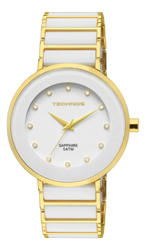 Relógio Technos Feminino Elegance Ceramic  Ref: 2035lmm/4b