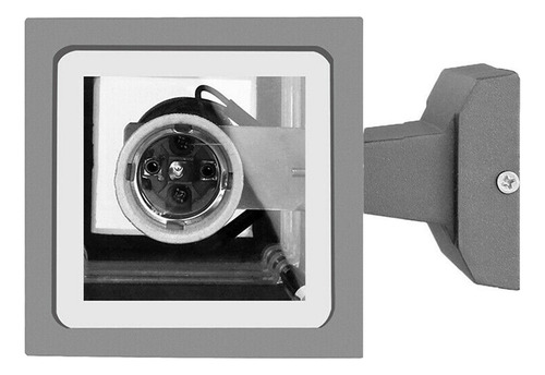 P Lámpara De Pared Led Moderna De Aluminio For Exteriores,
