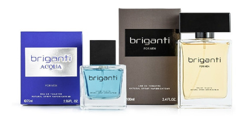 Imagen 1 de 10 de Kit Perfume Set X2 Briganti Hombre Fragancias Acc08325 1