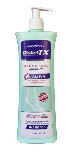 Diabet Tx Crema Corporal 400ml Goicochea 