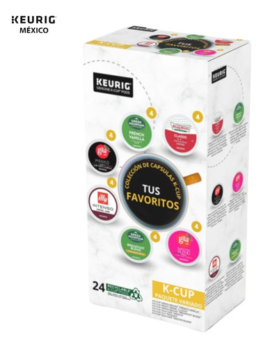 Keurig Cápsulas De Café K-cup, Paquete Variado 24 Unidades